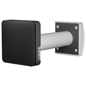 Aura One WiFi 100 soojustagastusega värskeõhuklapp, must