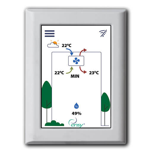 Ensy puutetundlik juhtpaneel