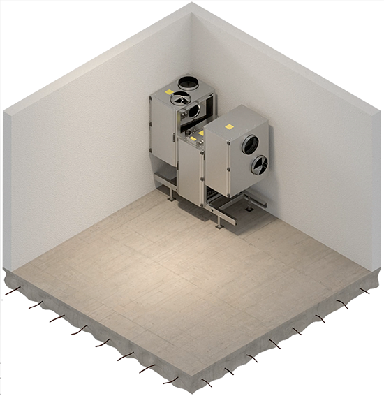 HERU Select 500 ventilatsiooniagregaat (1800 m3/h) - Image 4