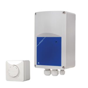 STVS1 kiiruse regulaator 5-astmeline 230V, 1,5A + väline seadenupp MTP