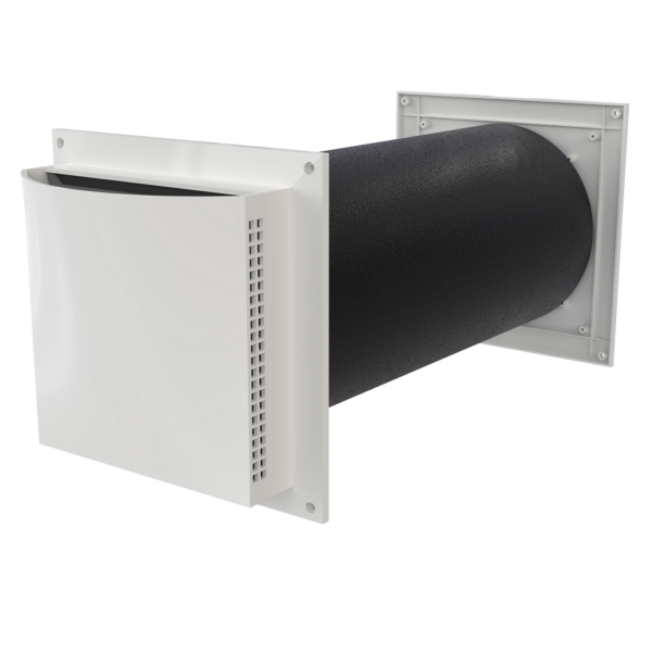 Aero 125dB värskeõhuklapp Ø124/195 x 400 mm