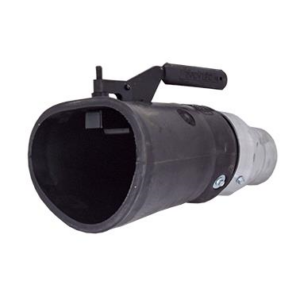 Kummist voolikuotsik SA ø100/150mm automaatse klapiga