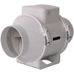 DF-100 Kanaliventilaator Ø100 37 W (187 m3/h @ 0 Pa)
