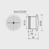 Sauna ventilaator MM-S 125v | ø123mm - Image 3