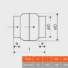 VOK150/100v HT  ventilaator +150°|ø100mm - Image 3