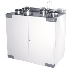 Ventilatsiooniseade HERU 100 T EC (max ±350 m³/h)