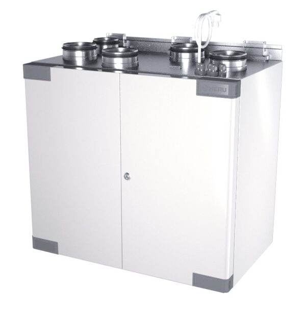 Ventilatsiooniseade HERU 100 T EC (max ±350 m³/h)