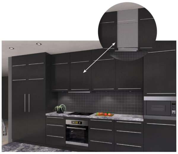 ventilatsiooniseade Nordic KS3 riiulite vahel